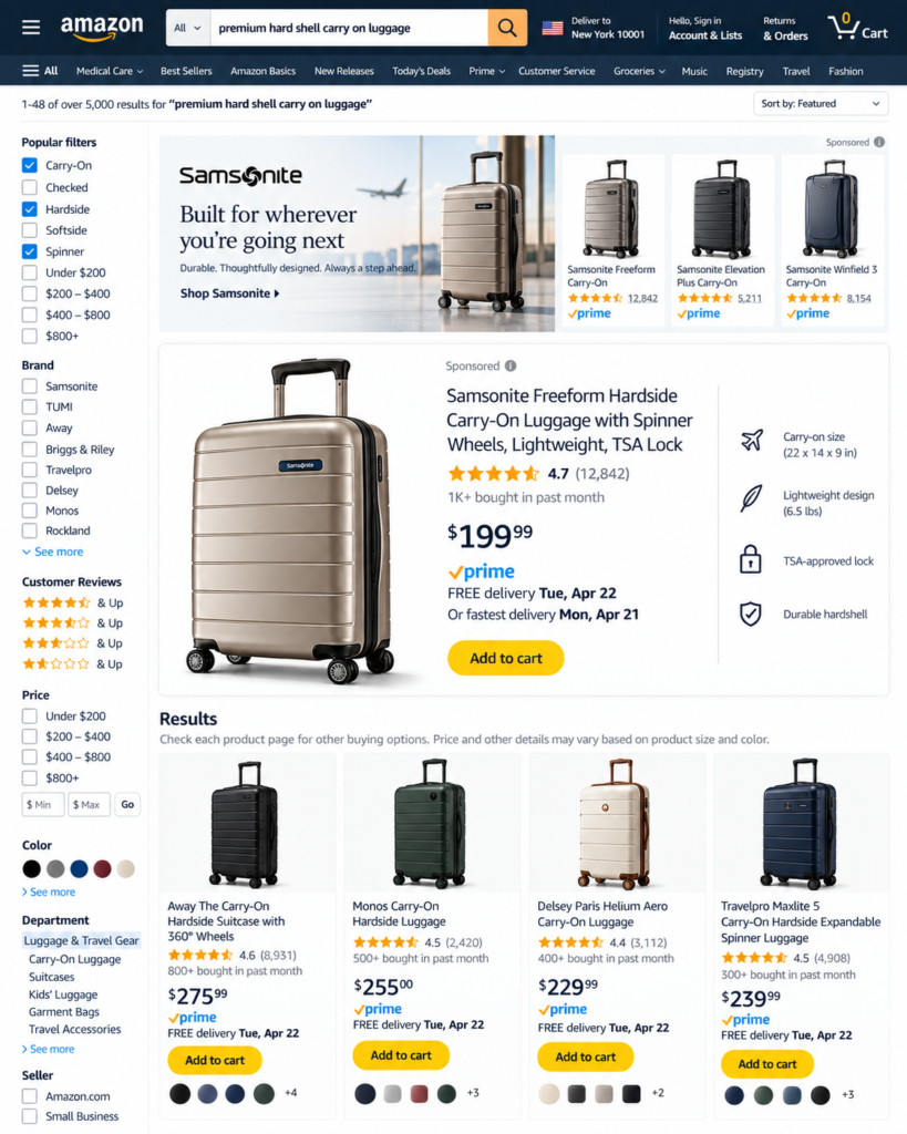 amazon ppc for travel and leisure